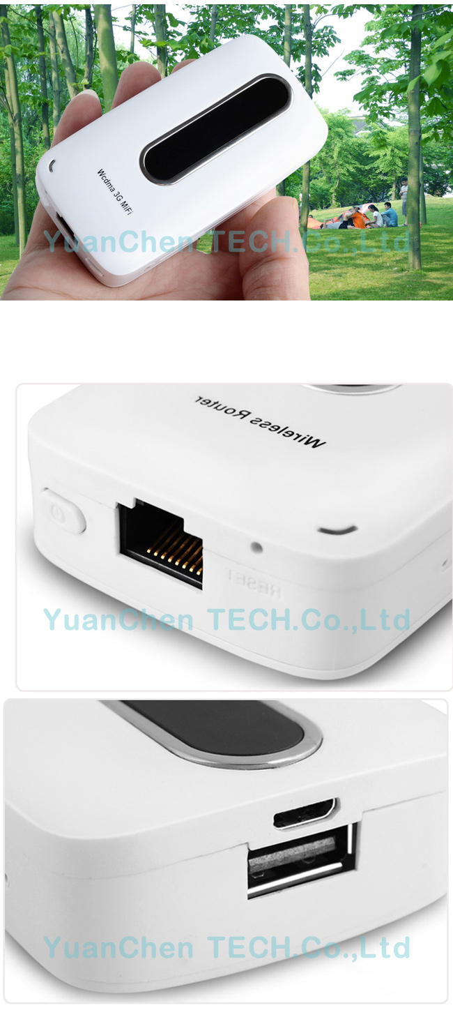 3G Wireless WiFi Router for Wireless Mobile Phones and Computers