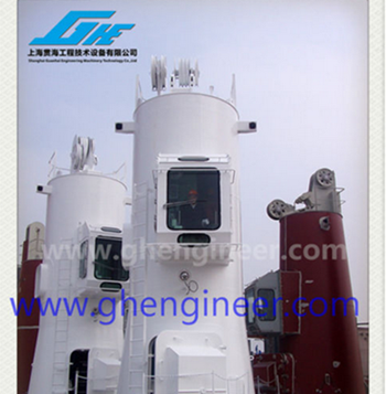 Electric /Hydraulic Bulk Carrier Marine Deck Crane