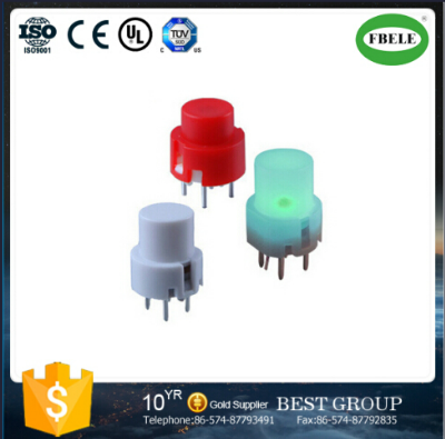 Round 8mm Switch Structure Silicone Touch Switch (FBELE)