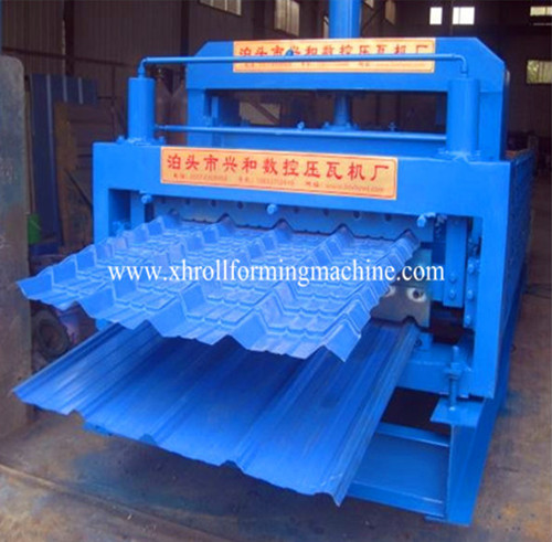 Double Layer Steel Tile Forming Machine