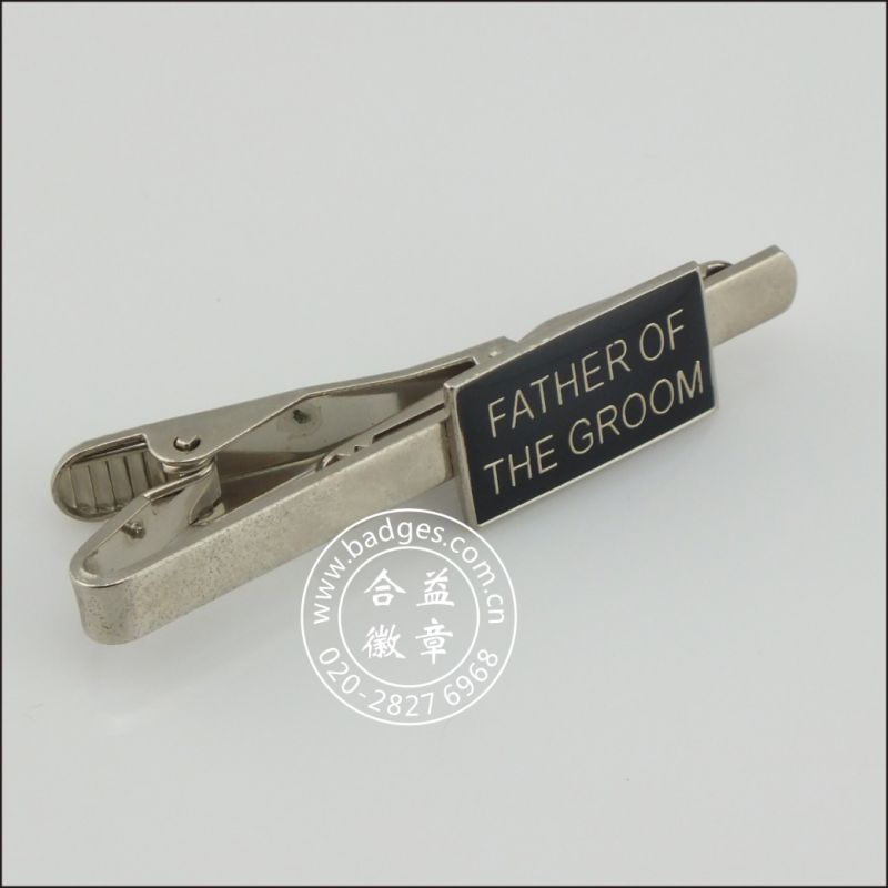 Fish Shape Tie Clip, Custom Badge (GZHY-LDJ-029)