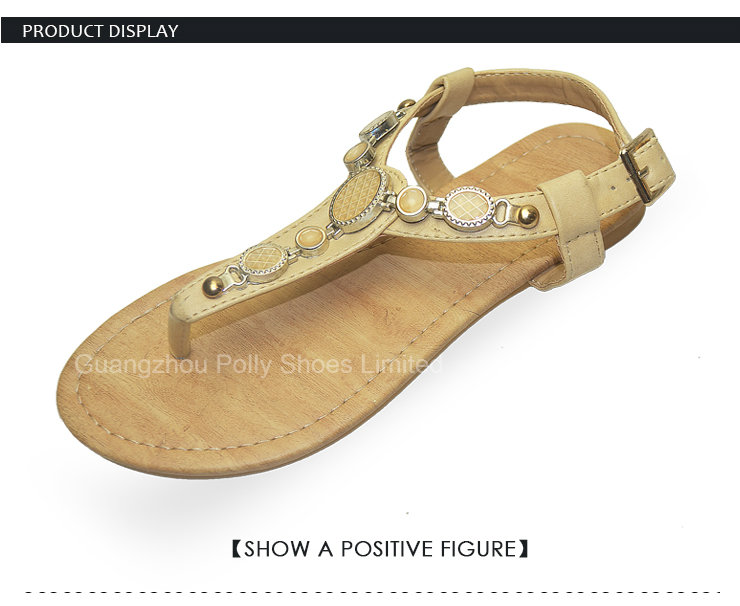 Lady Fashion Shoe Casual Woman Sandal Shoe Wholesale