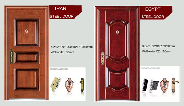 Latest Design PVC Door MDF Door