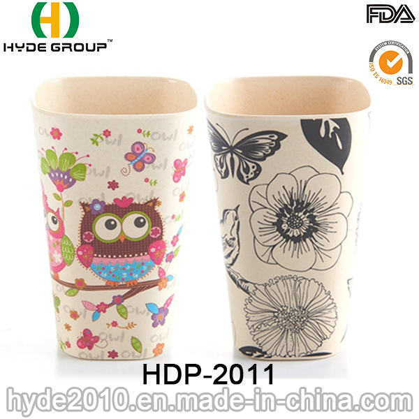 2016 Various Styles BPA Free Ecological Bamboo Fiber Cup (HDP-2011)