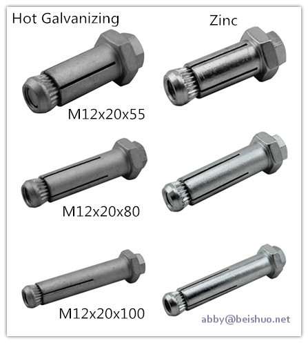 316 Stainless Steel M12 Anchor Bolt Boxbolt Connection for Glass Facade