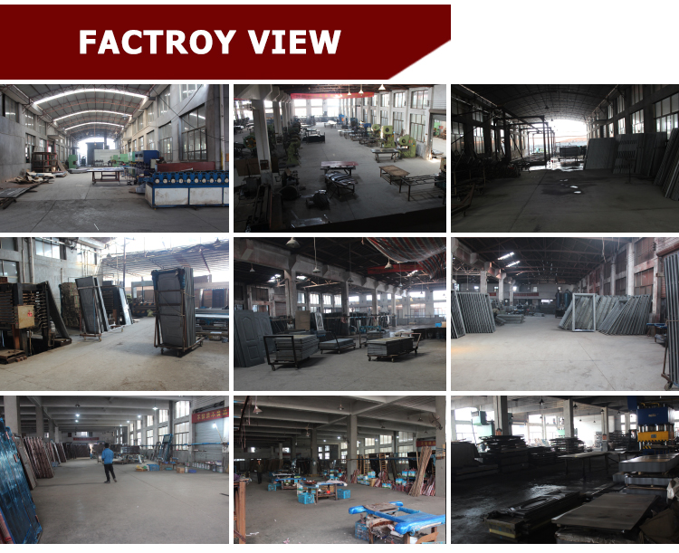 TPS-078 Factory Price Fancy Models New Safety Iron Door