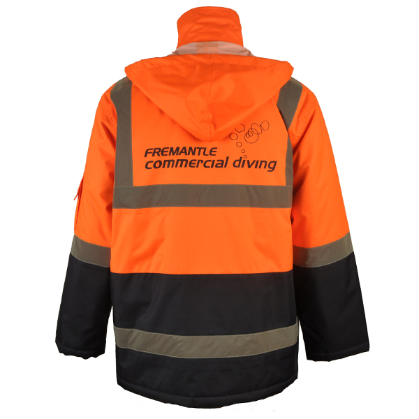 Winter High Vis Themal Waterproof Jacket