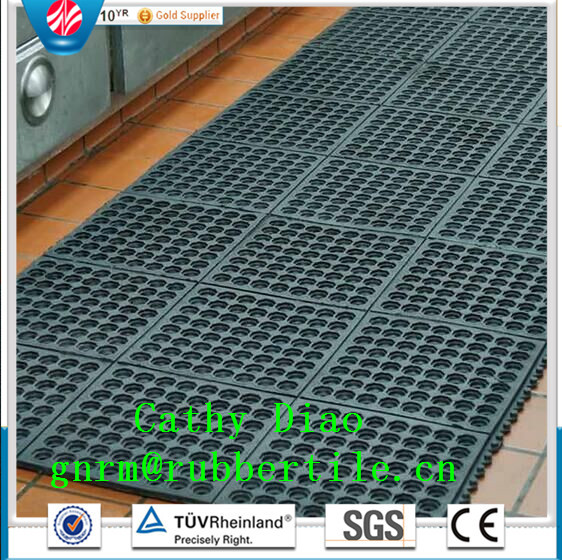 Anti Slip Rubber Mat, Oil Resistance Rubber Mat, Interlocking Rubber Mat, Hotel Rubber Mats Anti-Fatigue Mat