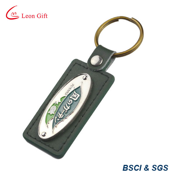 Metal Leather Keyring Wholeslae