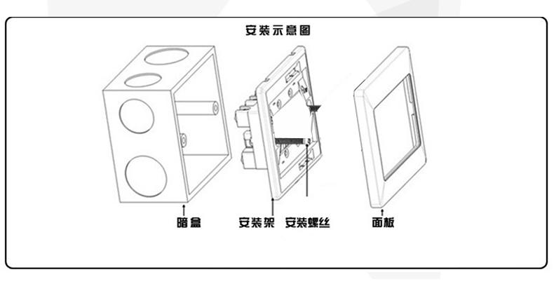 Power Supply 16A or 10A Metering Wall Socket