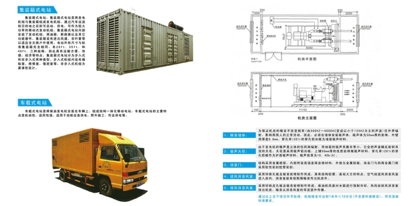 Containerized Generator Sets, Containerized Power Stations