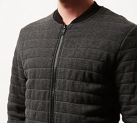 Best Winter Mens Padded Flight Quilted Bomber Jacket (YBJ115)