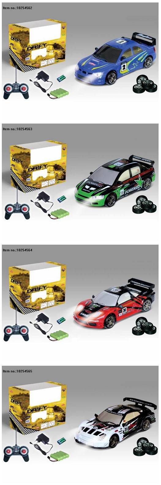 2.4G Four Function R/C Car Toys for Kids