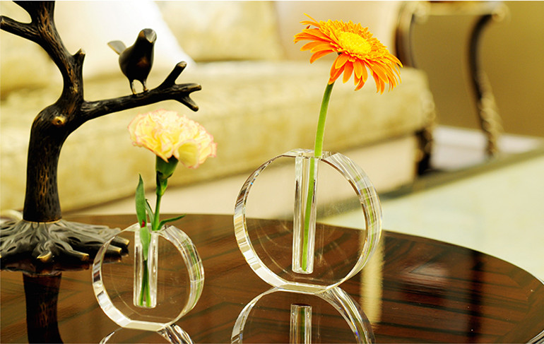 European K9 Crystal Vase Craft for Home Decoration