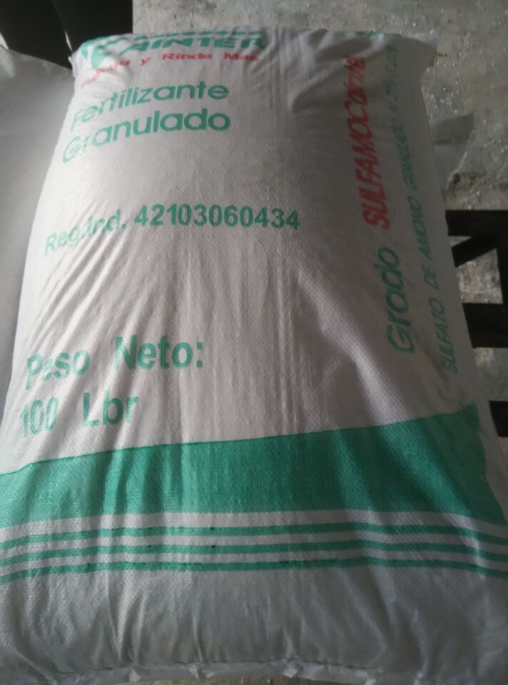 N 21% 2-5mm Fertilizer Ammonium Sulphate