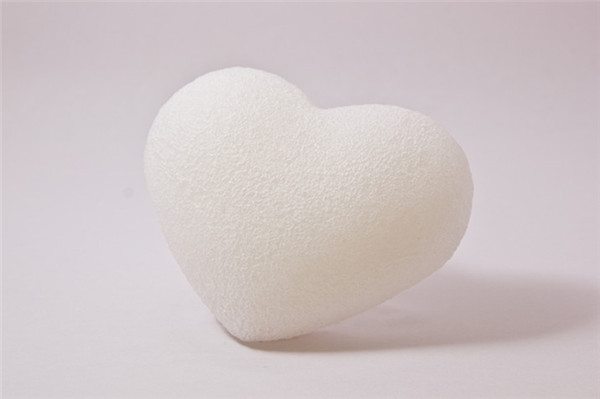 Private Label Heart Shape Konjac Sponge