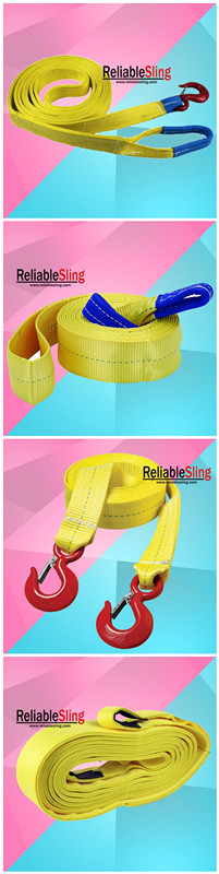 Best Sale Polyester Rope/Snatch Tow Strap/Car Tow Rope