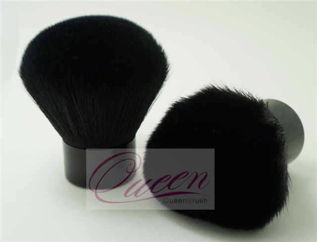 35mm Diameter Black Cosmetic Powder Brush