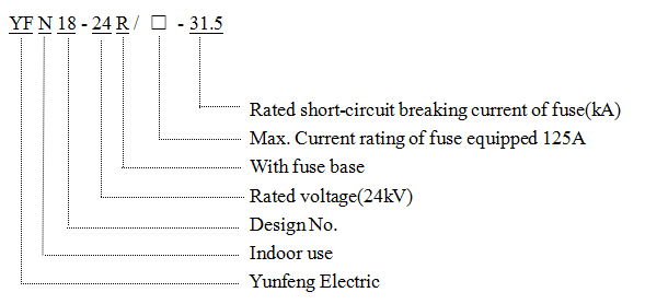 Yfn18-24r Series Load Break Switch-Fuse Combination Unit