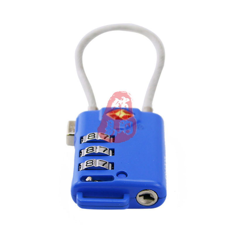 Tsa21105 Cable Combination Lock for Travelling Luggage Bag