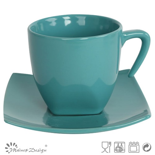 Colorful and Creative Design 8oz Cup & Saucer