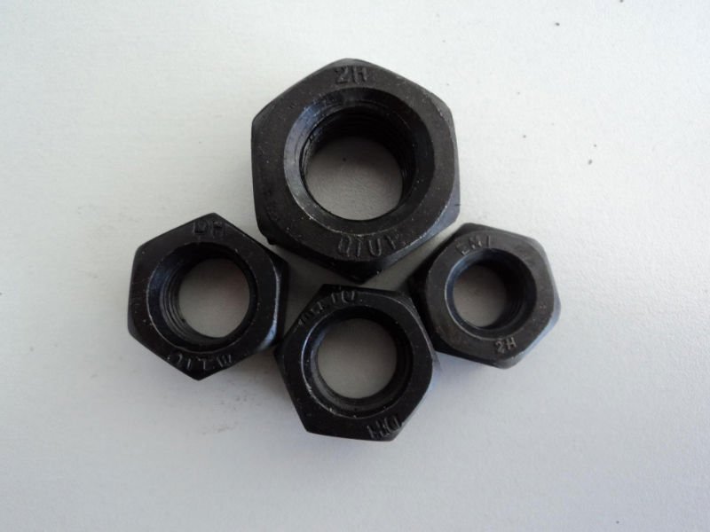 Carbon Steel Hex Heavy Structural Nuts ASTM A194 2h