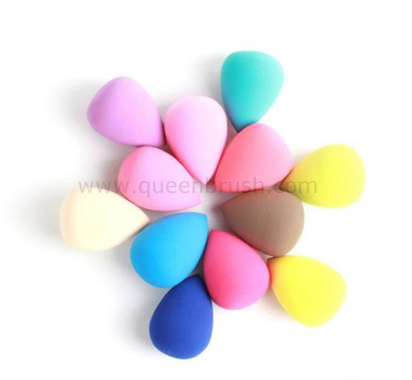 Hydrophilic Skin Care Beauty Accessory Latex-Free Waterdrop Shaped Makeup Sponge