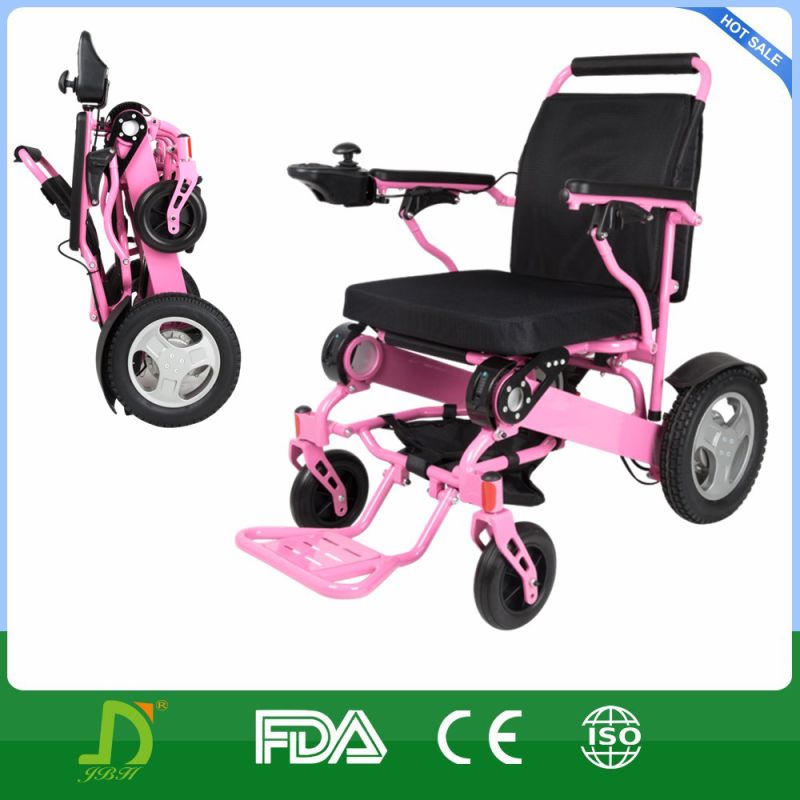 Ultralight Aluminum Electric Leisure Wheelchair