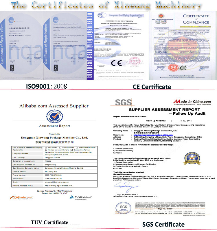 CE Certificated BOPP Packing Tape Slitter Rewinder