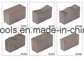 Pulifei Diamond Cutting Granite Block Marble Stone Segment on Sale