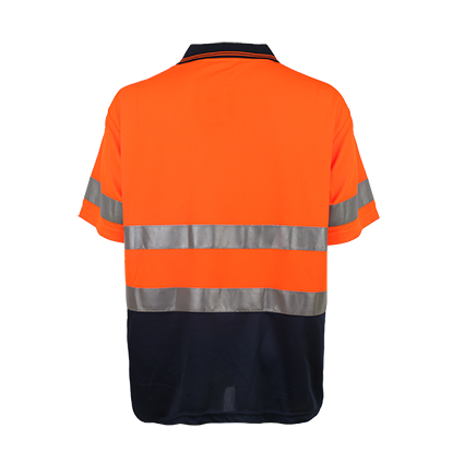 High Visibility Reflective Safety Polo Shirt
