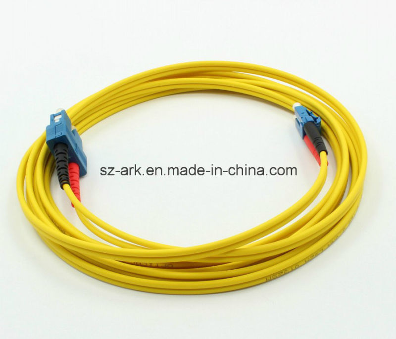 LC-Sc Duplex Singlmode Optical Fiber (5m)