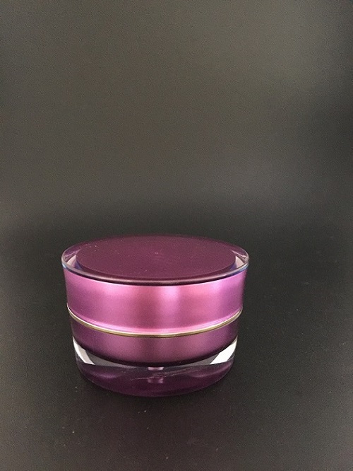 Luxury Acrylic Bottles/Round Cream Jars for Cosmetic Packaging