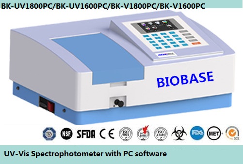 Scanning UV/Vis Spectrophotometer with PC Software