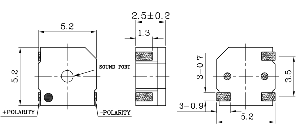 Cheaper Price SMD Buzzer Sound Module with RoHS SMD Buzzer