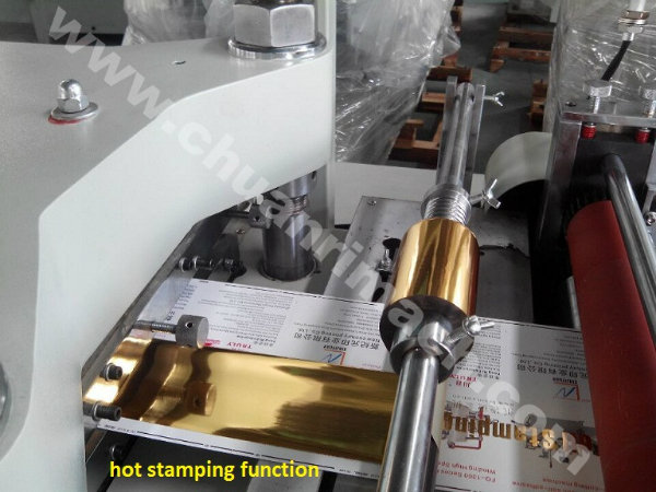 Roll Adhesive Label, Foam Tape, Film Automatic Die-Cutting Hot Stamping Machine