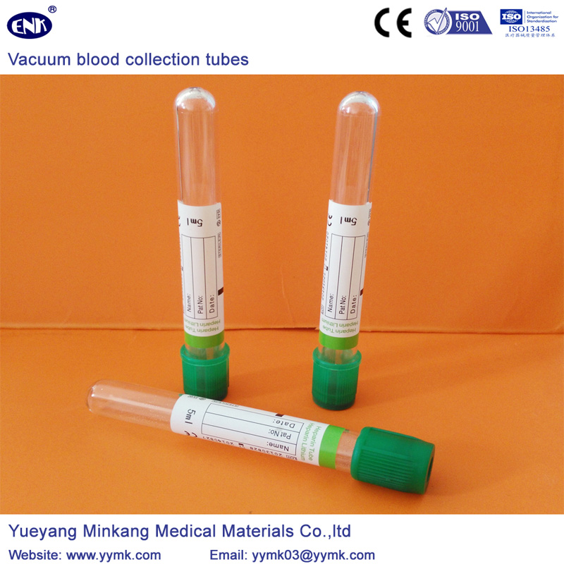 Vacuum Blood Collection Tubes Heparin Tube (ENK-CXG-026)