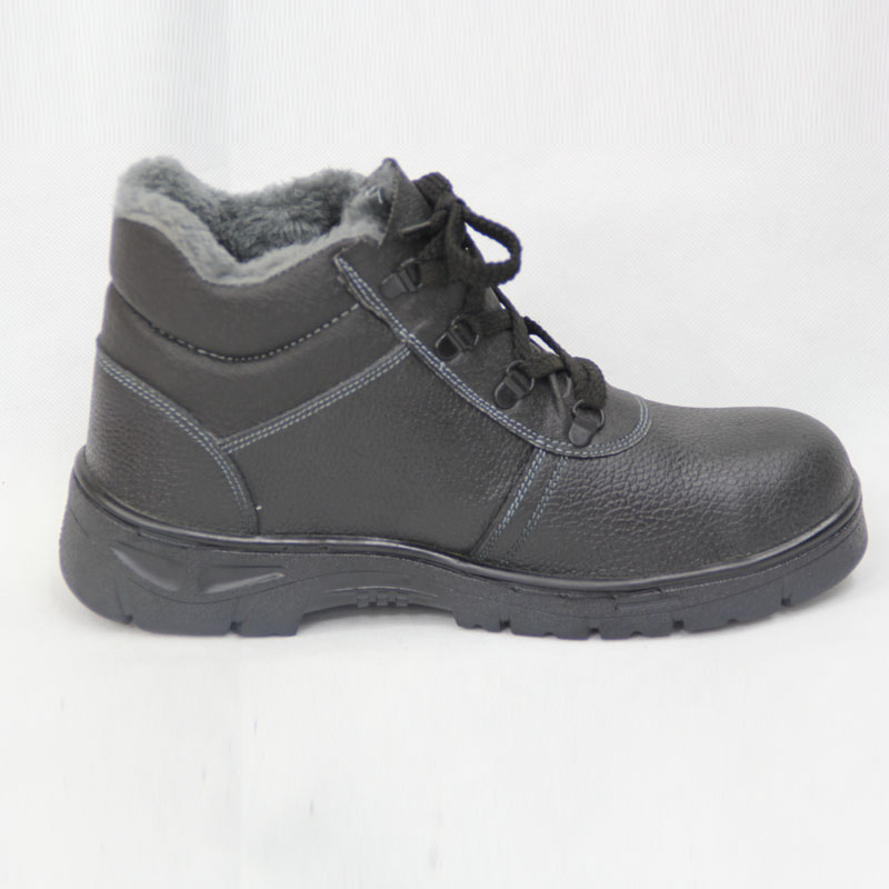 Cheap Winter Safety Shoes Russia Black