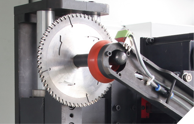 MLC-300b Full Automatic Side Angle Saw Blade Sharpening Machine (Robot Arm)