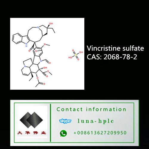 Anti-Cancer Treatment CAS: 2068-78-2 Vincristine Sulfate