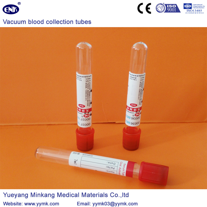 Vacuum Blood Collection Tubes Plain Tube (ENK-CXG-014)