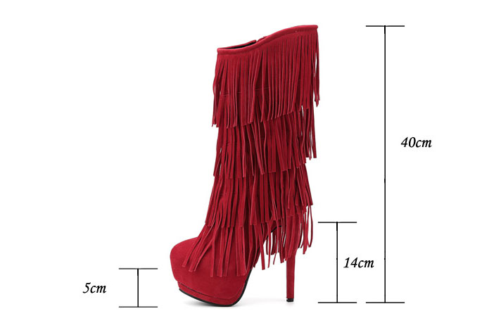 New Style Fashion Ladies Over-Knee High Heel Boots (Y 25)