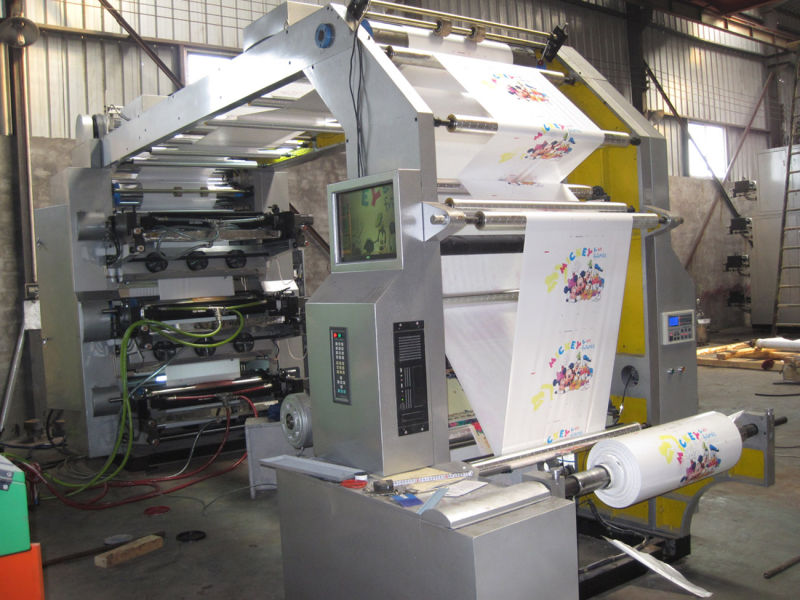 6 Color High Speed Flexo Printing Machine (CE)