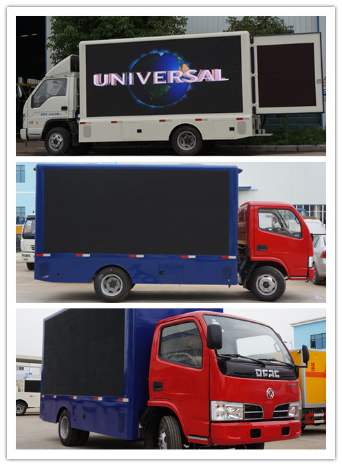 HOWO 4X2 LED Advertising Truck/LED Screen Truck