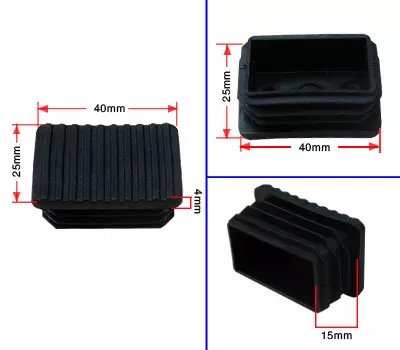 20*50mm Plastic Rectangular Plugs (YZF-H389)