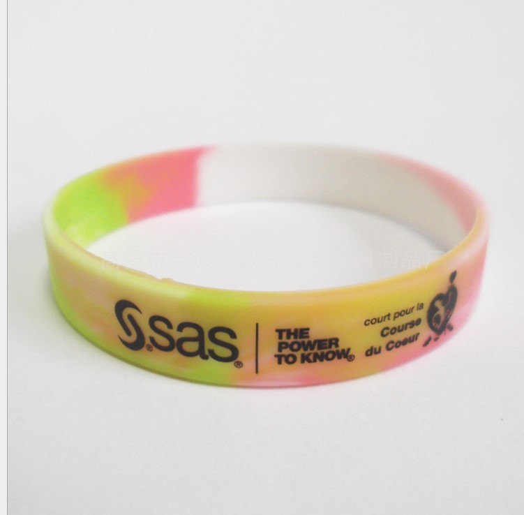 Custom Gift Snap Band Waterproof Silicon Wristband (GZHY-SW-015)