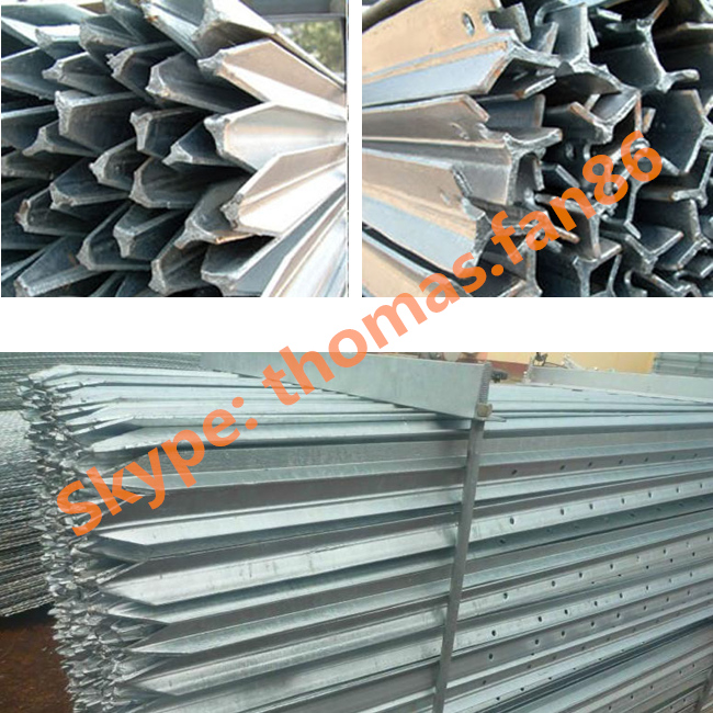 Steel Fence Post Star Picket for Y Shape Pile