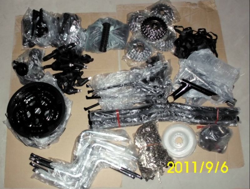 Mountain Bicycle Frame Parts