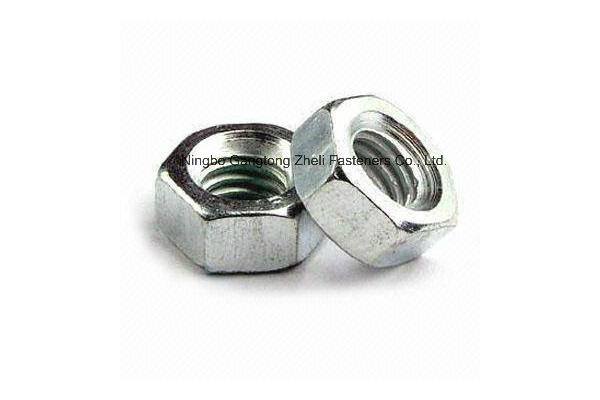 Carbon Steel DIN934 Heavy Hex Nuts Black Finish