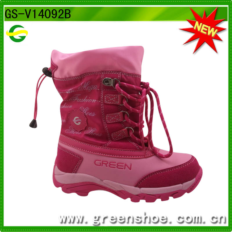 New Arrival Children Waterproof Winter Boots with Booties